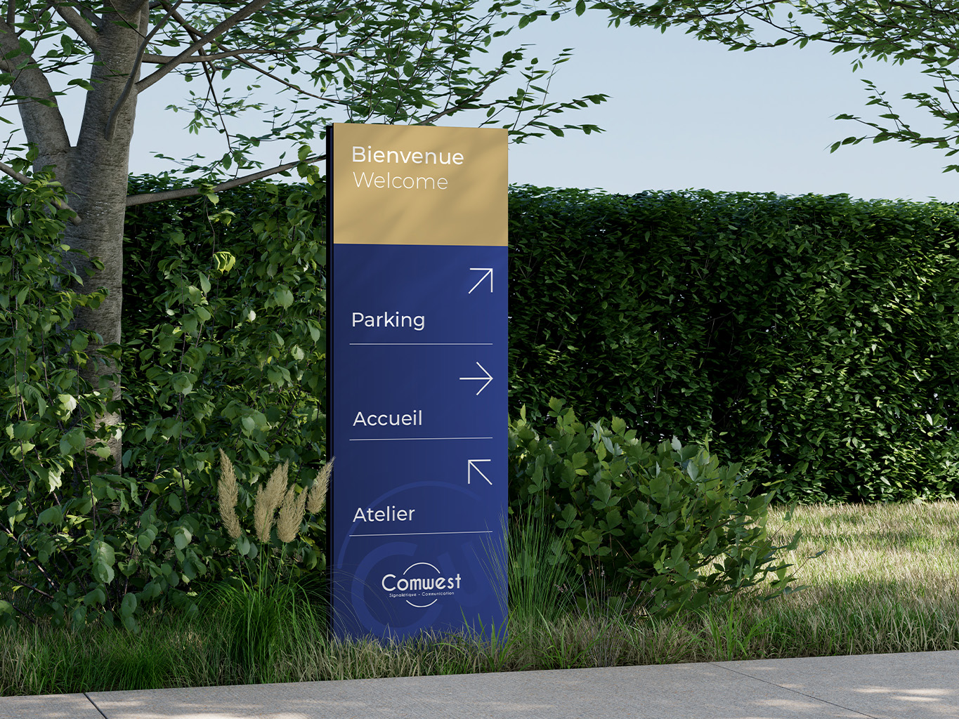 Totem parking comwest