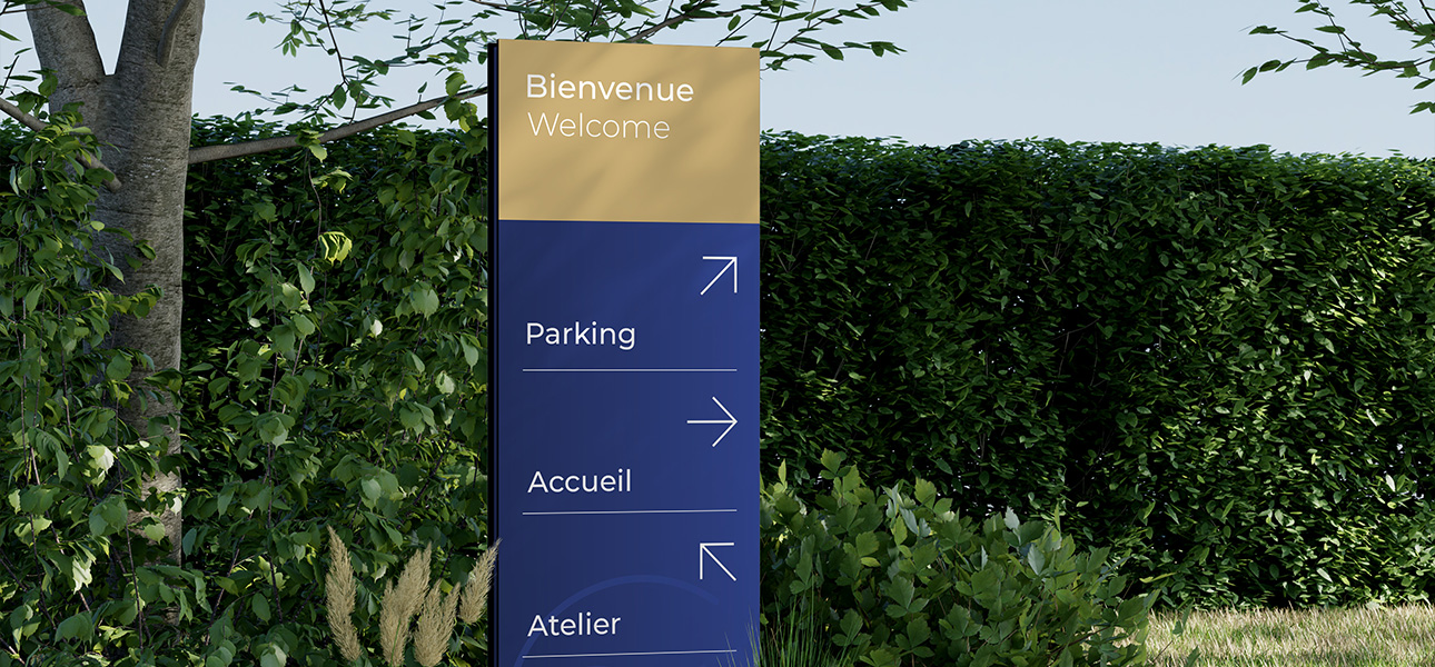 Signalétique extérieure COMWEST