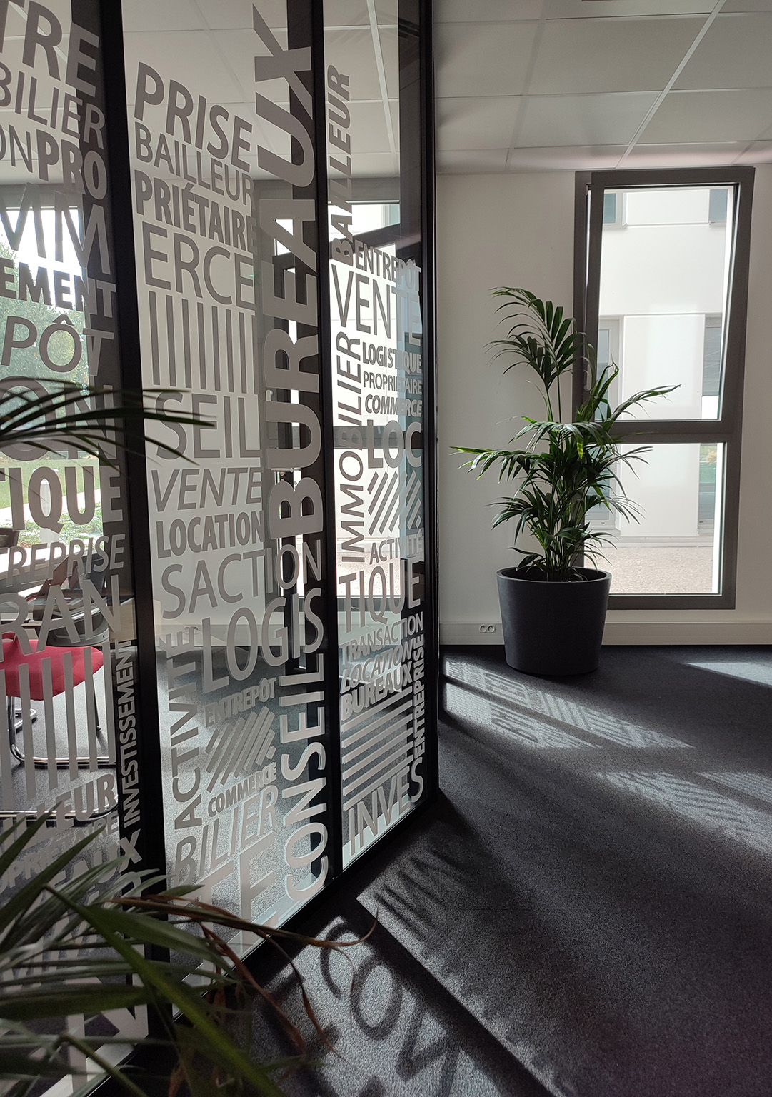 Vitrophanie intérieure 1